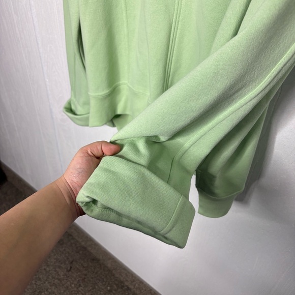 Anthropologie Pilcro Johnny Collar pullover green size large - Picture 9 of 10